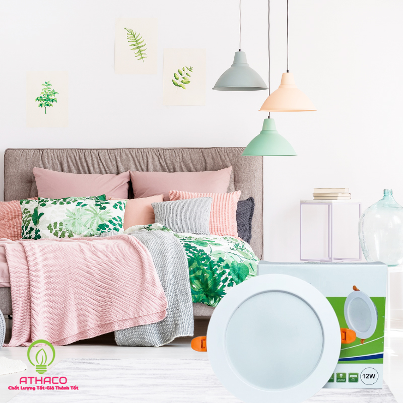 Chọn đèn Downlight cho phòng ngủ tốt không? Chú ý điều gì?