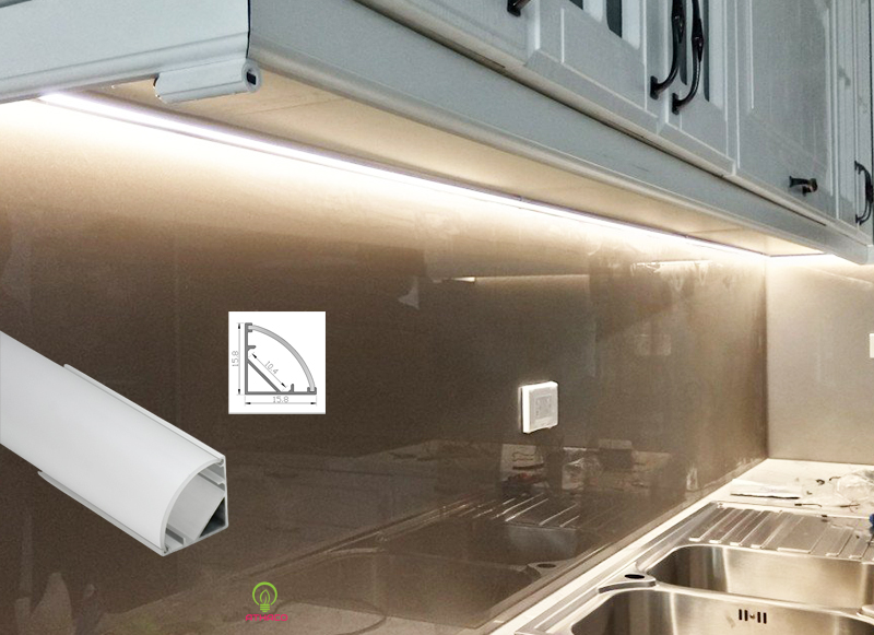 Bí quyết chọn đèn led tủ bếp giúp chiếu sáng hoàn hảo