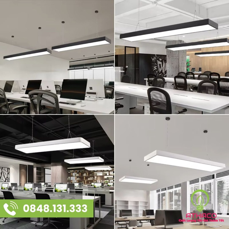 Đèn Led Thả Văn Phòng 1.2M 60W D300 đèn led hộp thả trần