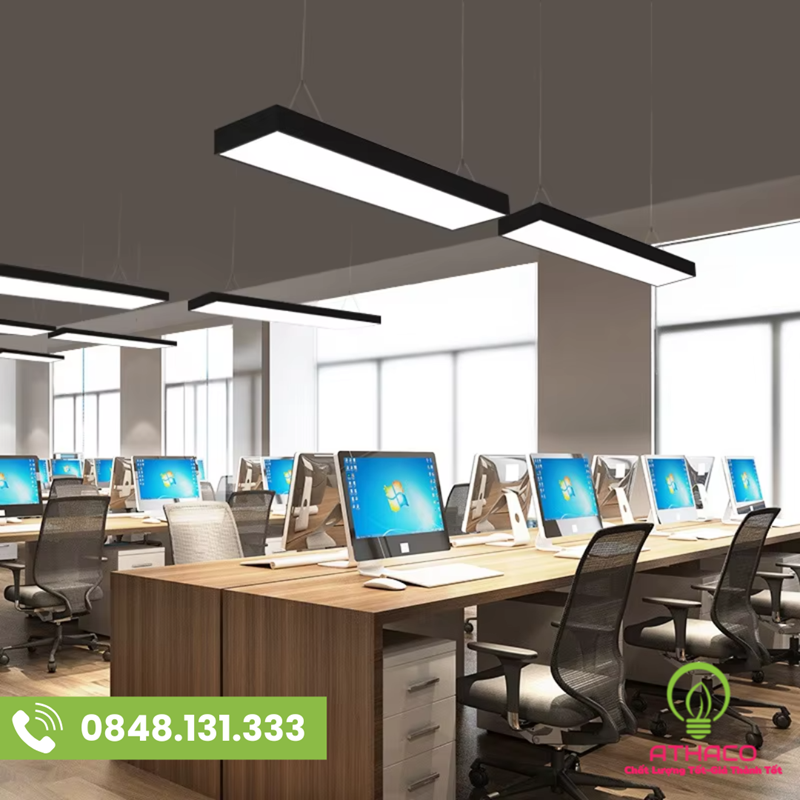 Đèn Led Thả Văn Phòng 1.2M 60W D300 đèn led hộp thả trần