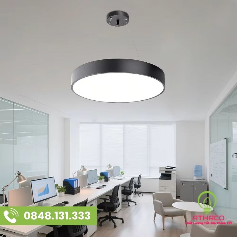 đèn led tròn thả trần
