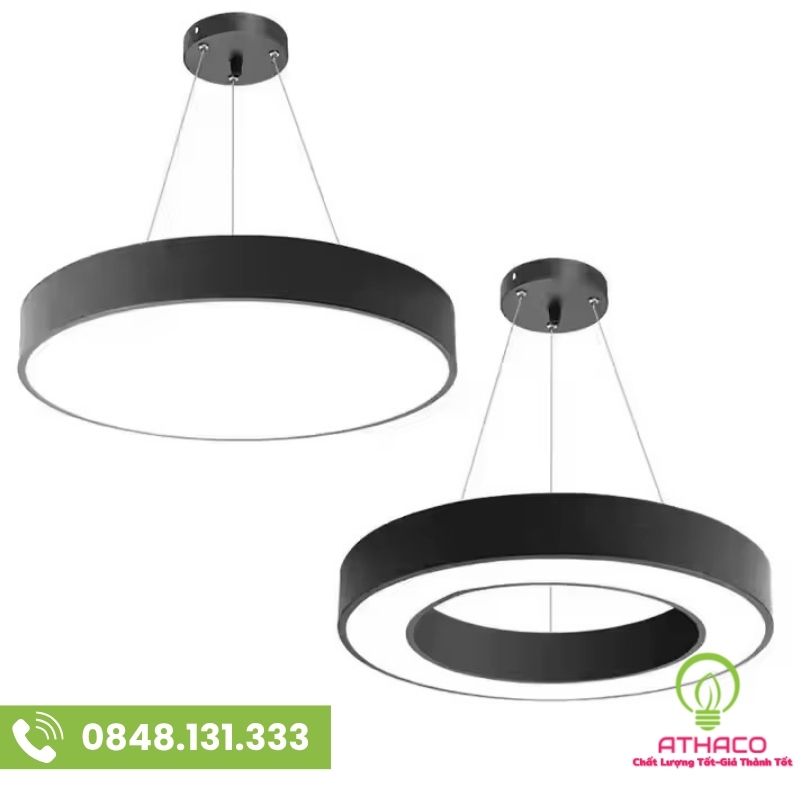 đèn led tròn thả trần