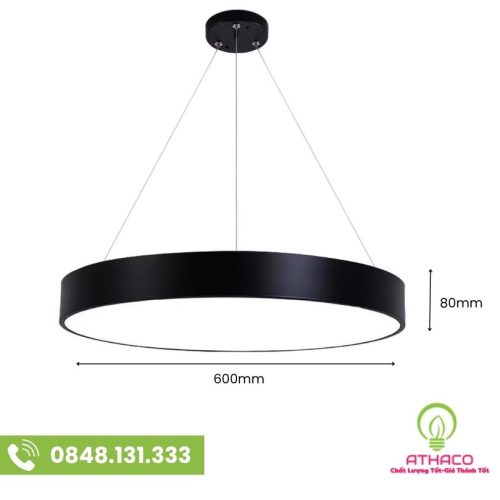 đèn led tròn thả trần
