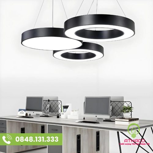 đèn led tròn thả trần