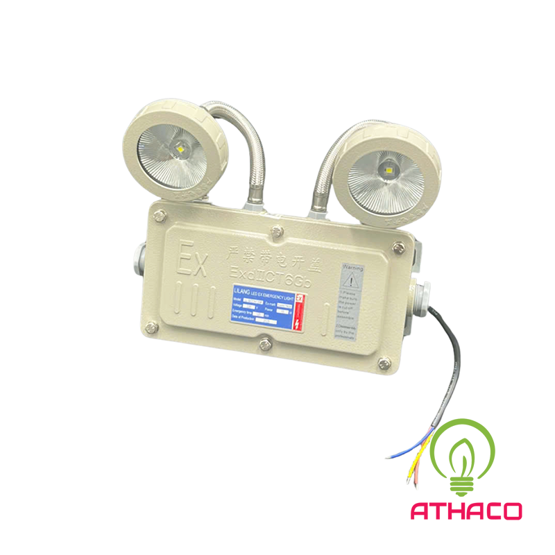 Đèn sự cố chống cháy nổ Athaco có tem kiểm định