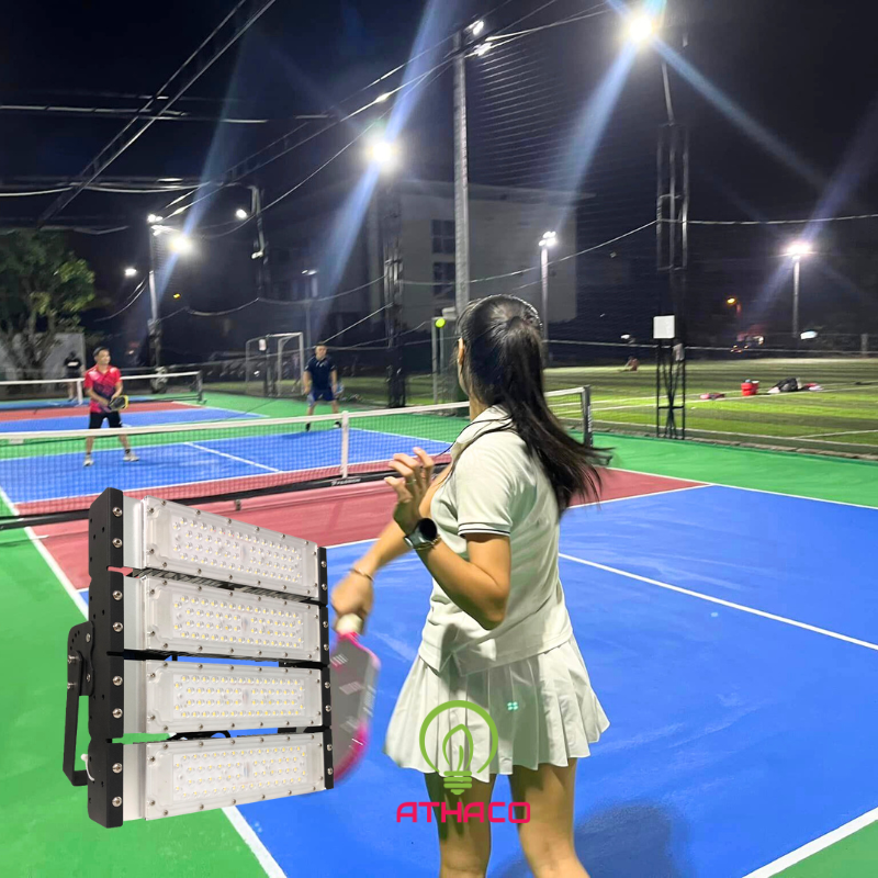 Đèn LED pha cho sân Pickleball AThaco Lighting