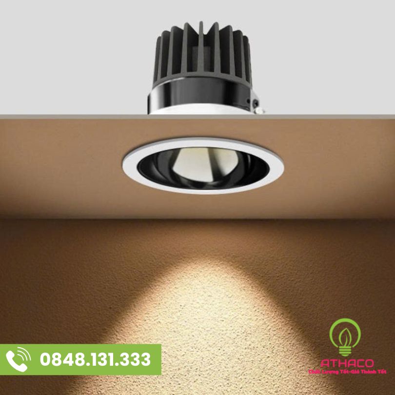 Đèn Spotlight Âm Trần 7W D76 Pre