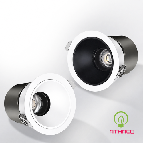Đèn led spotlight âm trần 10W D76 AThaco