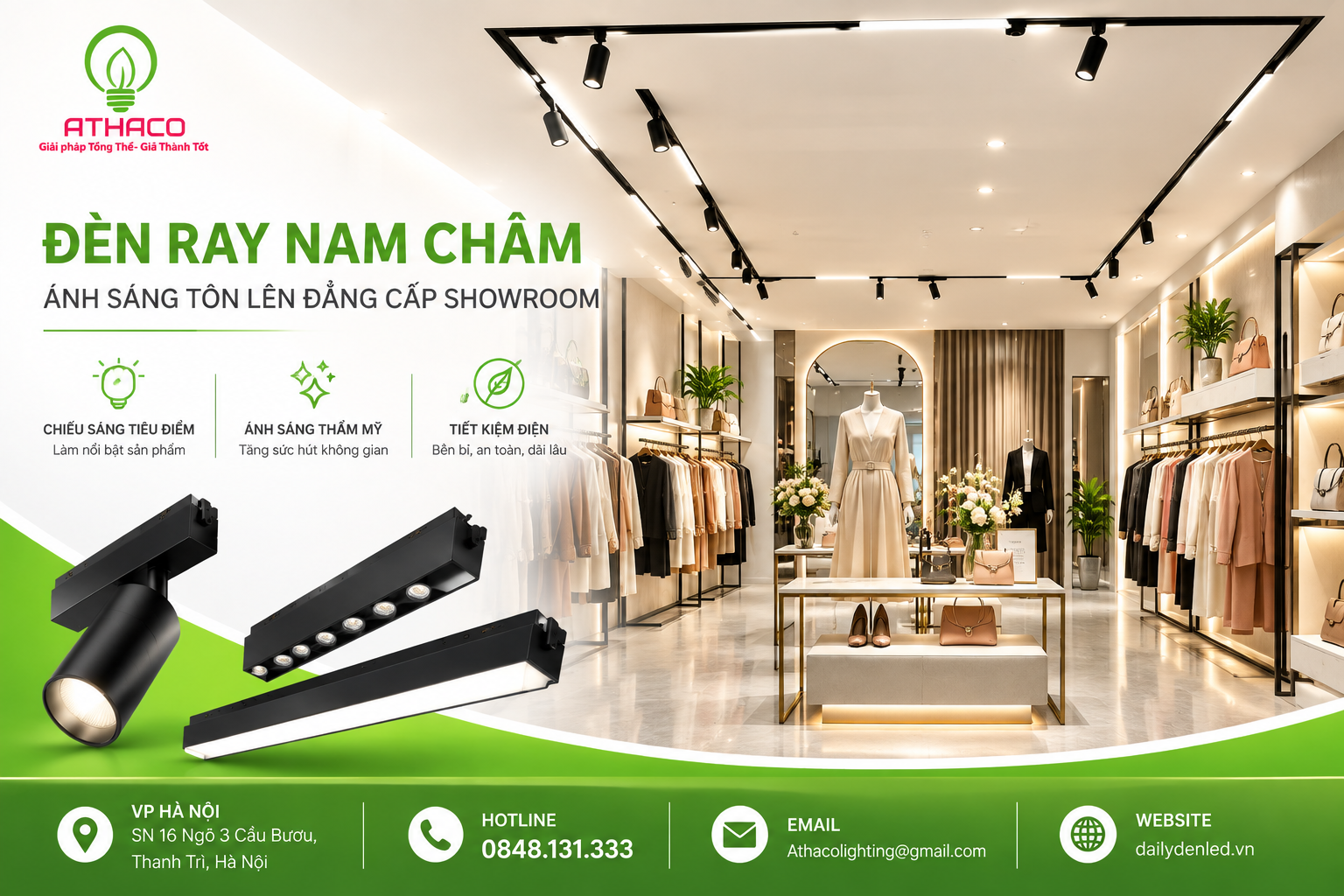Đèn Ray Nam Châm Có Đủ Sáng Không? 7 Điều Bạn Cần Biết Trước Khi Lắp den-ray-nam-cham-chieu-sang-cua-hang-thoi-trang-cao-cap