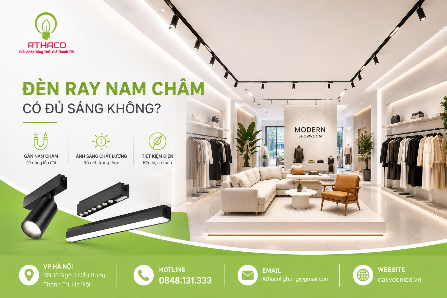 Đèn Ray Nam Châm Có Đủ Sáng Không? 7 Điều Bạn Cần Biết Trước Khi Lắp den-ray-nam-cham-co-du-sang-khong